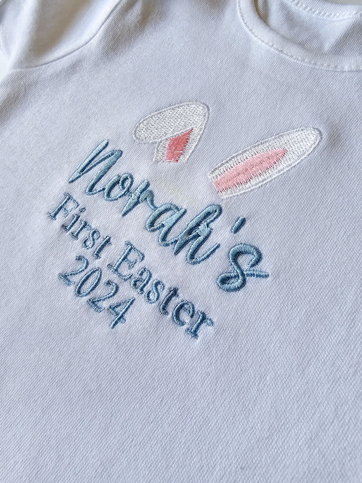 Personalised Baby's First Easter's 2026,Short-sleeved vest