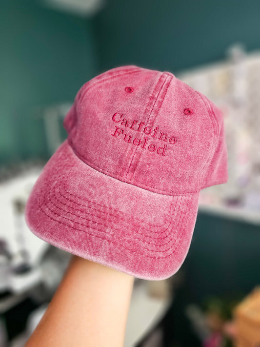 New Personalised Adult Caps: Custom Embroidered Hats Made Just for You