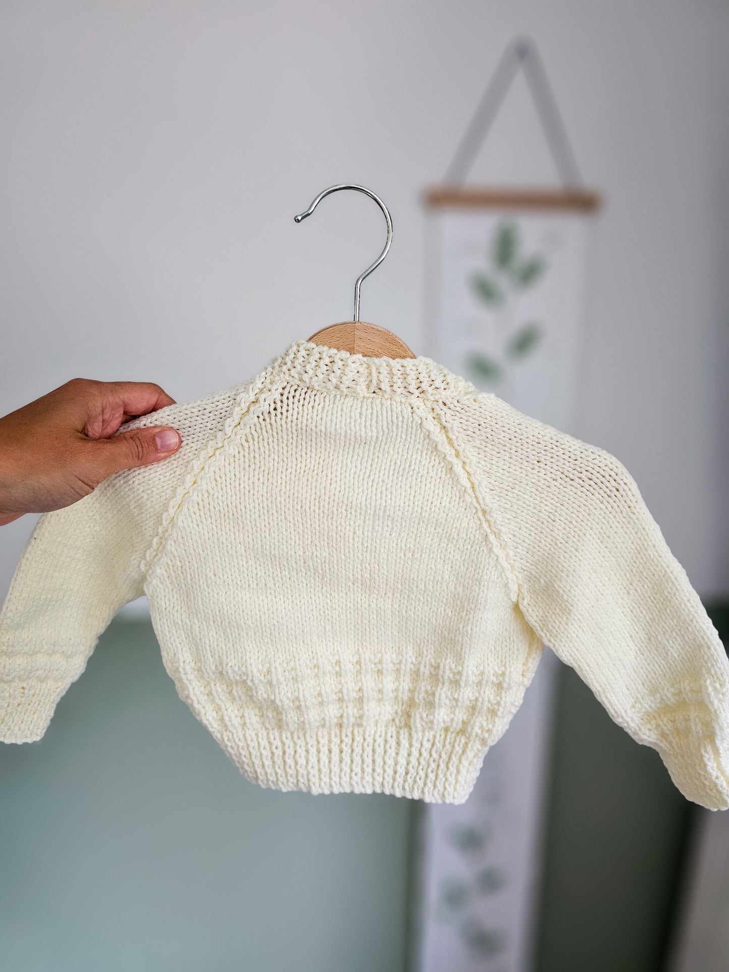 Pre-Loved Knitted Baby Cardigans – Personalised with Embroidered Name