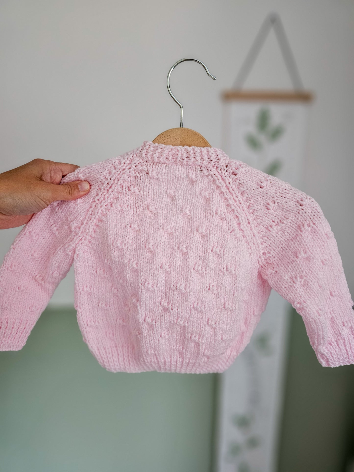 Pre-Loved Knitted Baby Cardigans – Personalised with Embroidered Name