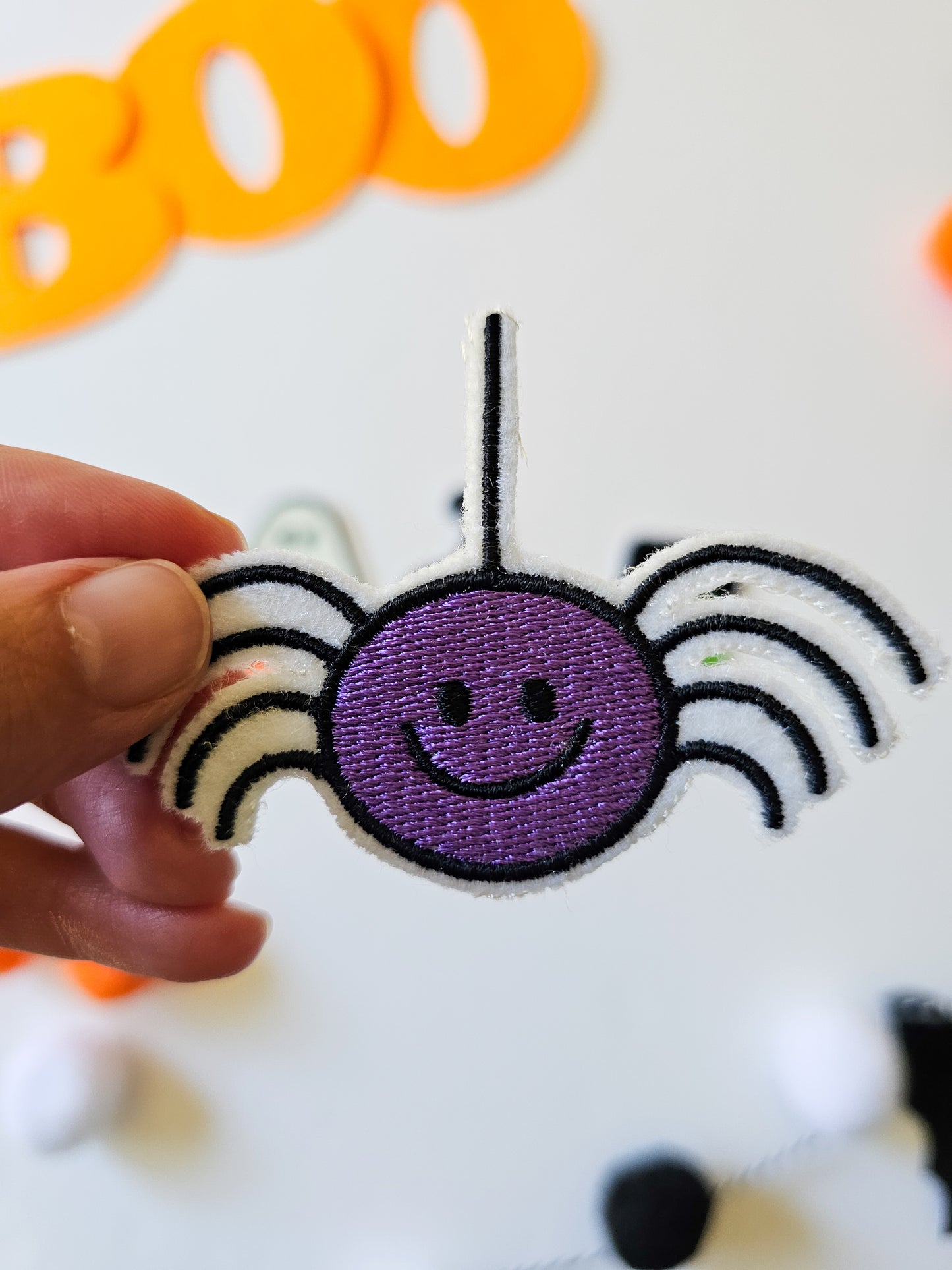 Iron/sew-on Halloween, Embroidered Patches