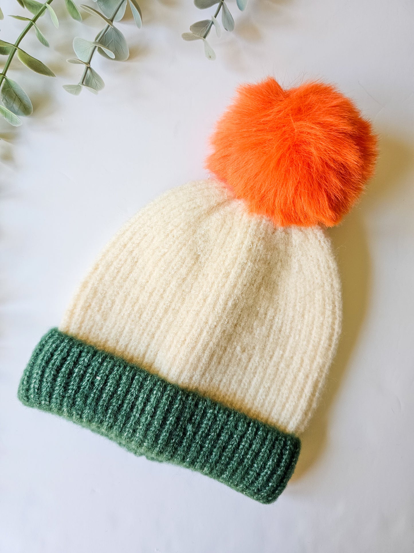 Personalised Wooly Children's Hats – 2 Colour Options (Sizes: 6-12 months, 12-18 months)