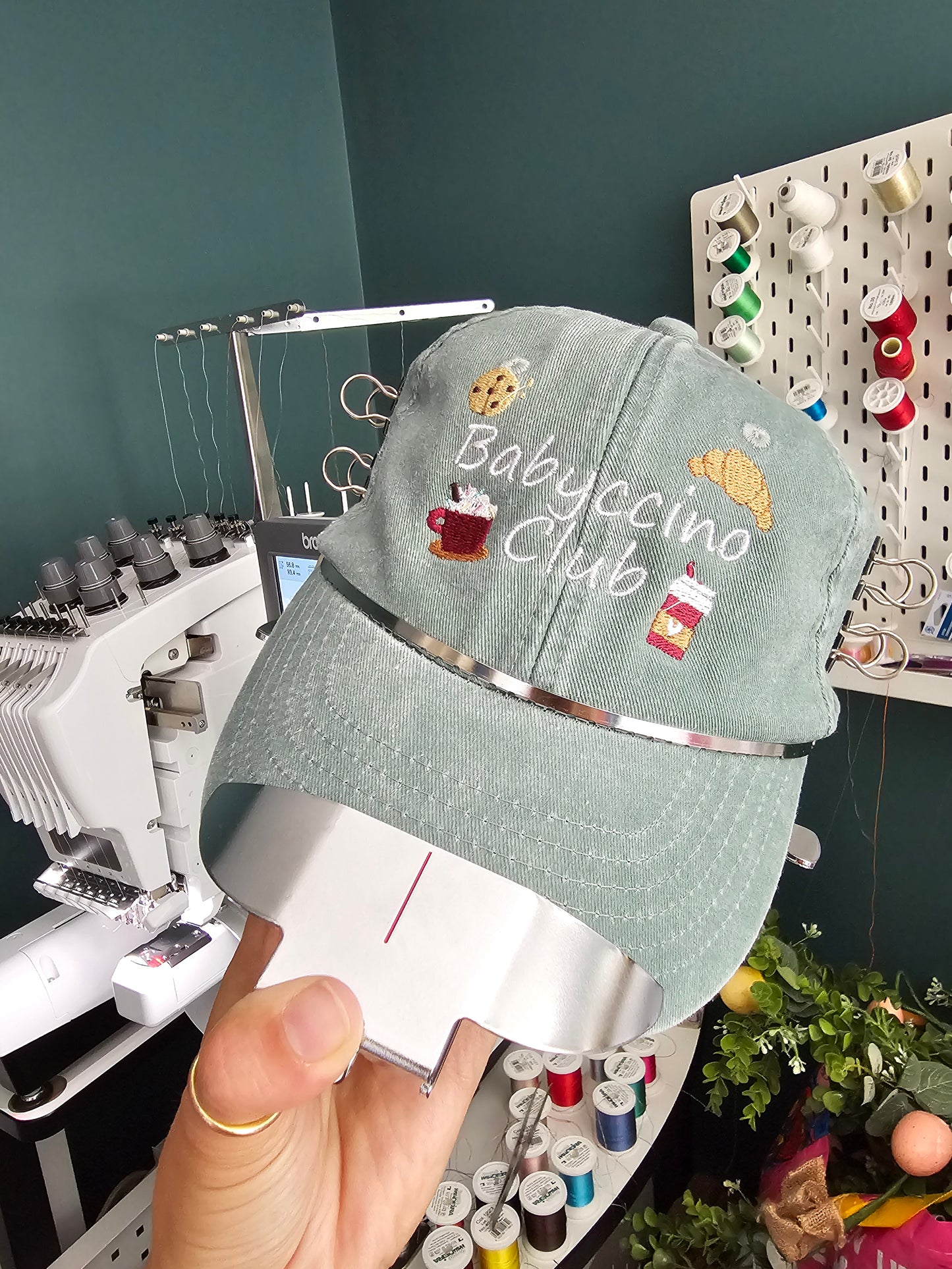 Kids Babyccino Club Vintage Wash Cap | Personalisation Available