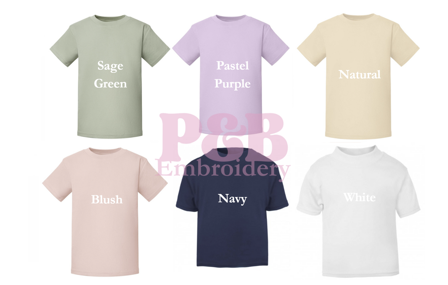 Embroidered Birthday T-Shirt (Age 1–10) | Personalised Kids Birthday Outfit | Minimalist Birthday Tee