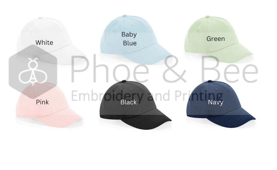 Personalised Embroidered Children's, Princess Cap/Hat