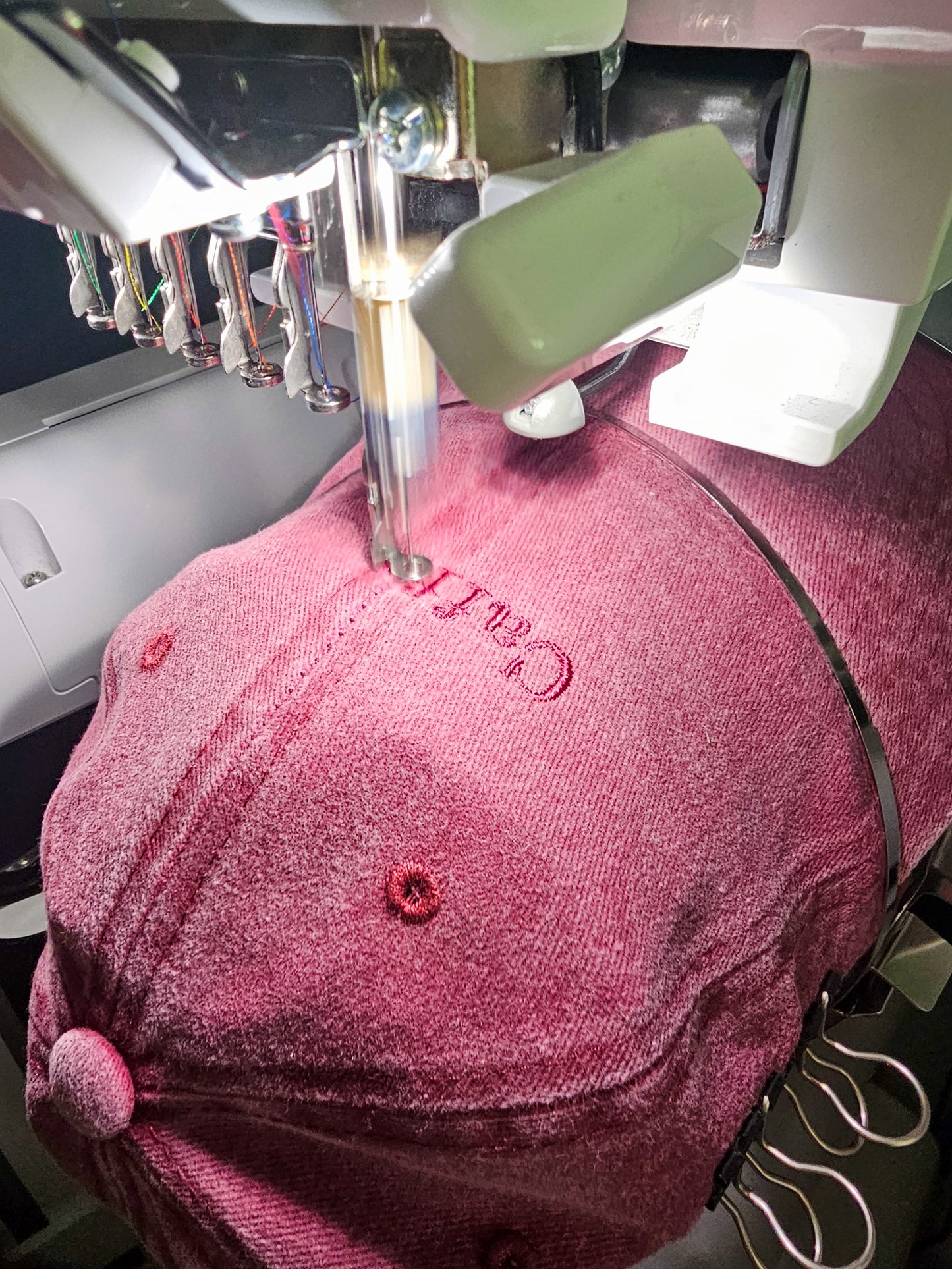 Personalised Embroidered Adult Cap | Custom Text Vintage Hat