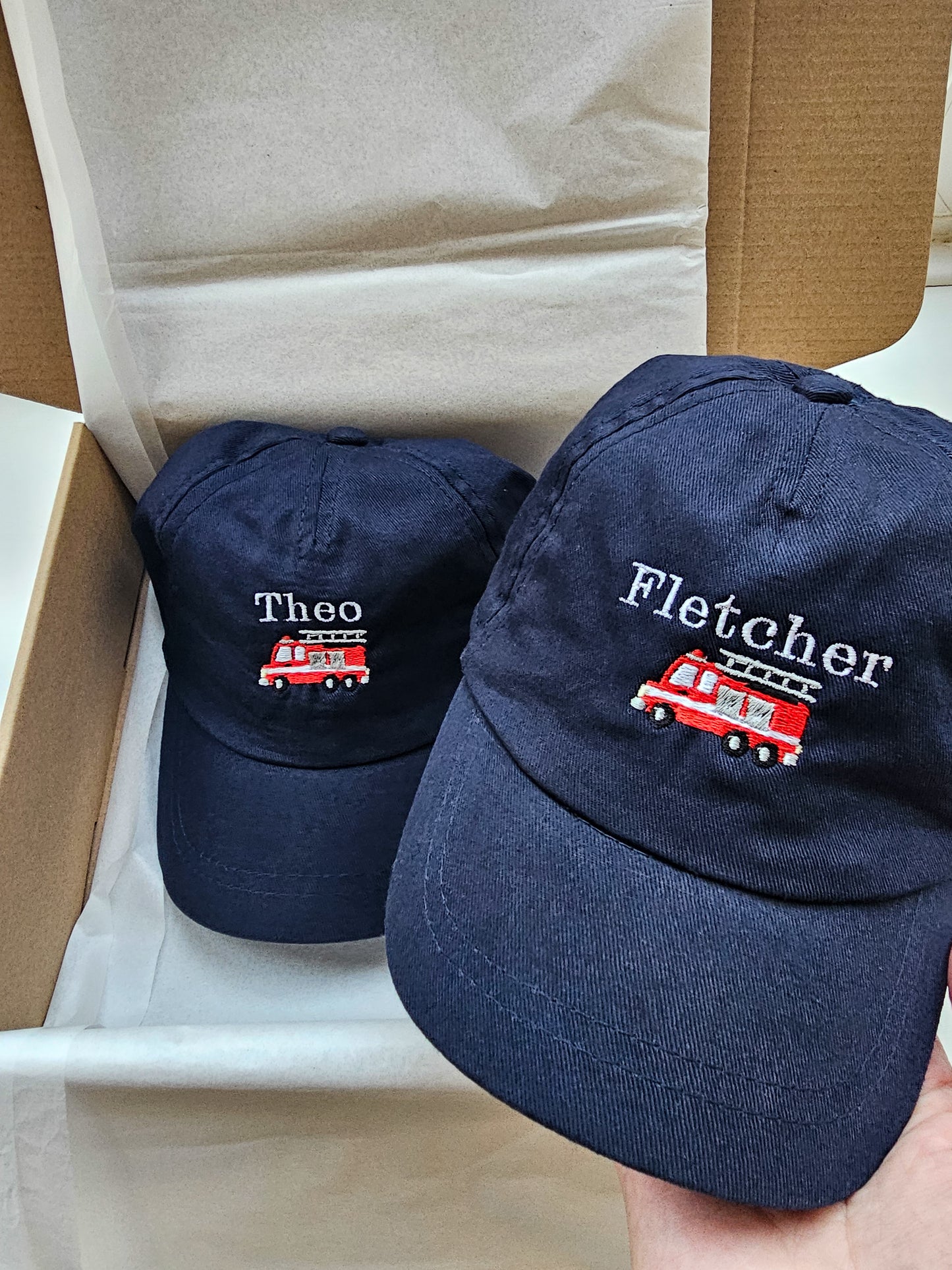 Personalised, Embroidered Kid's Sun Cap/Hat