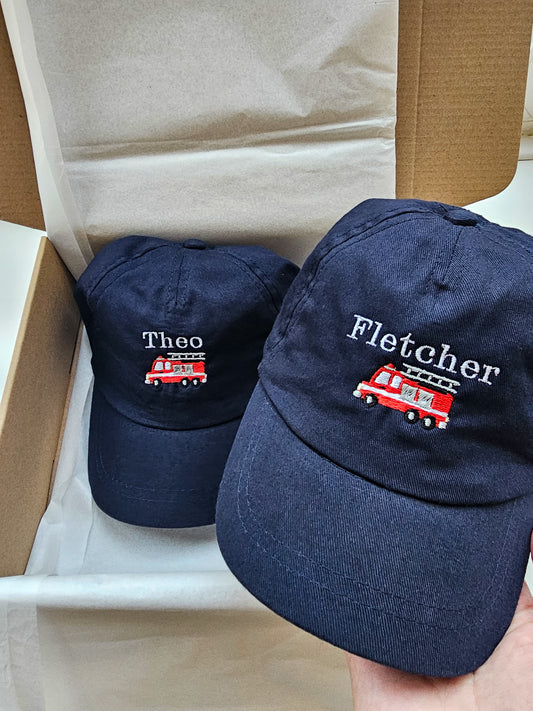 Personalised, Embroidered Kid's Sun Cap/Hat