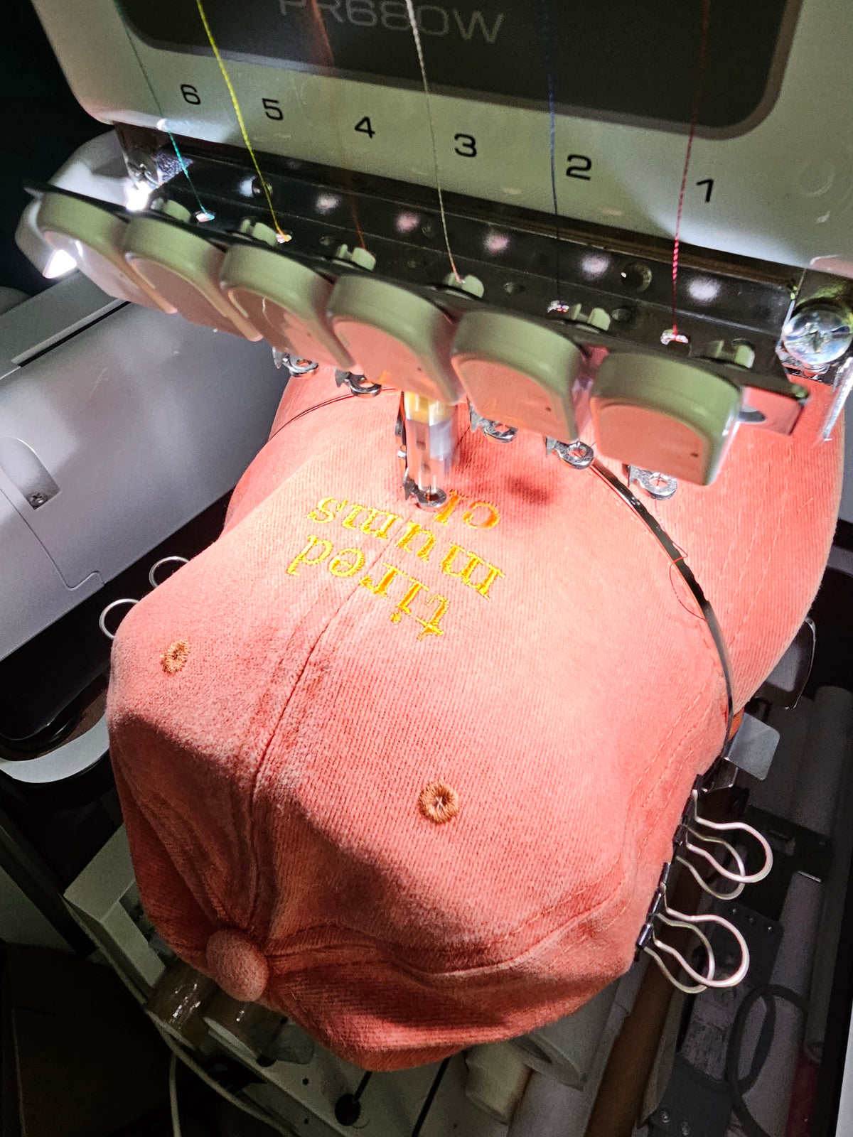 Personalised Embroidered Adult Cap | Custom Text Vintage Hat