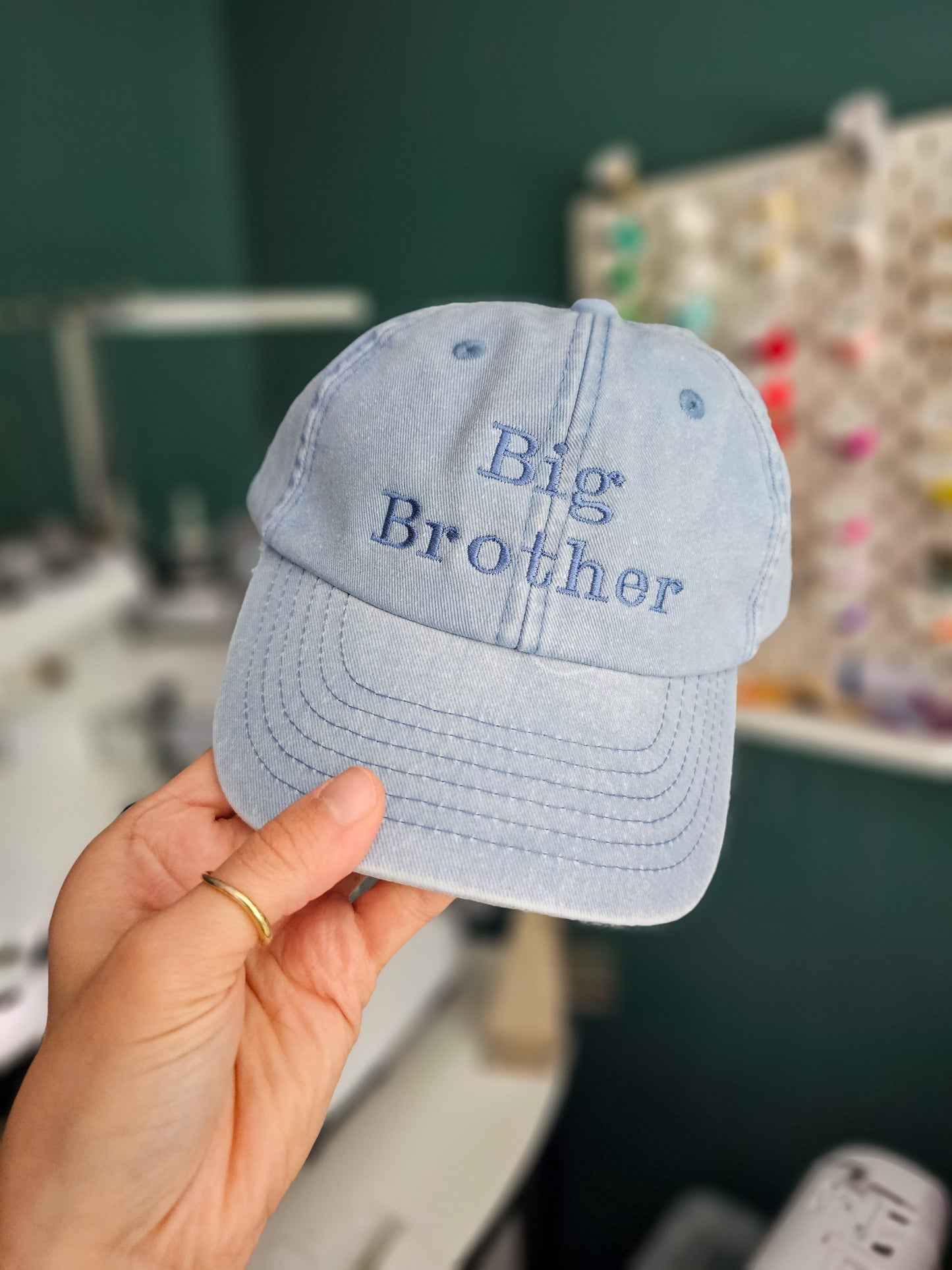 Personalised Embroidered Cap | Custom Text Hat | Kids Cap