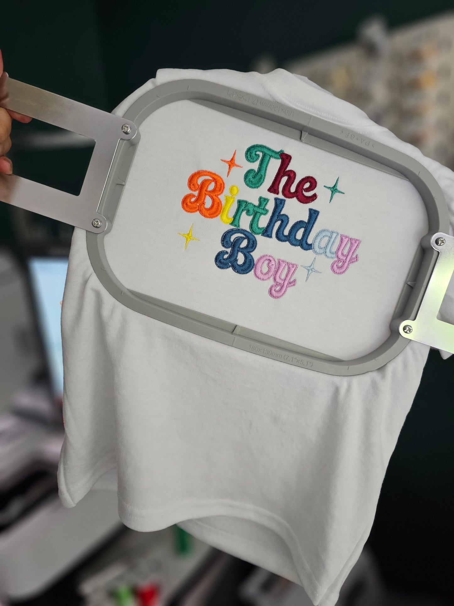 Birthday Boy Rainbow T-shirt | Personalised Children’s Birthday T-shirt