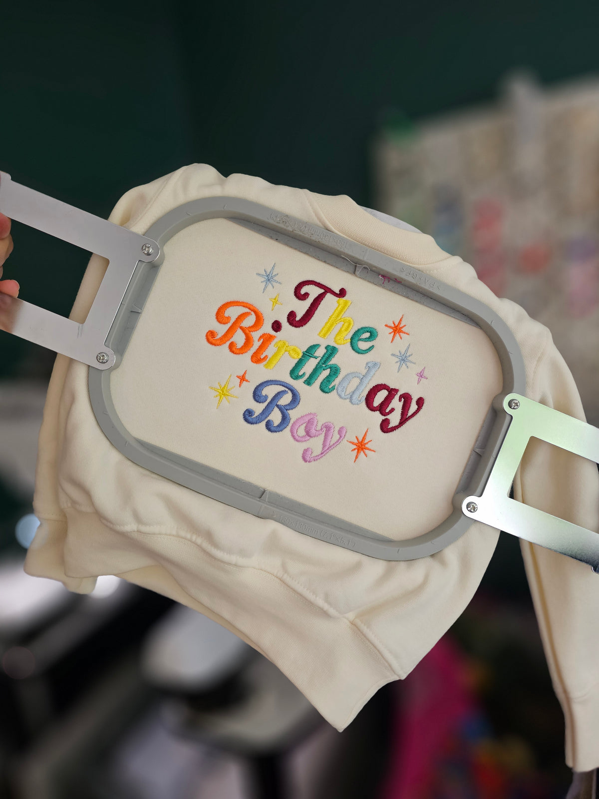 Birthday Boy Rainbow Jumper | Personalised Children’s Birthday Jumper