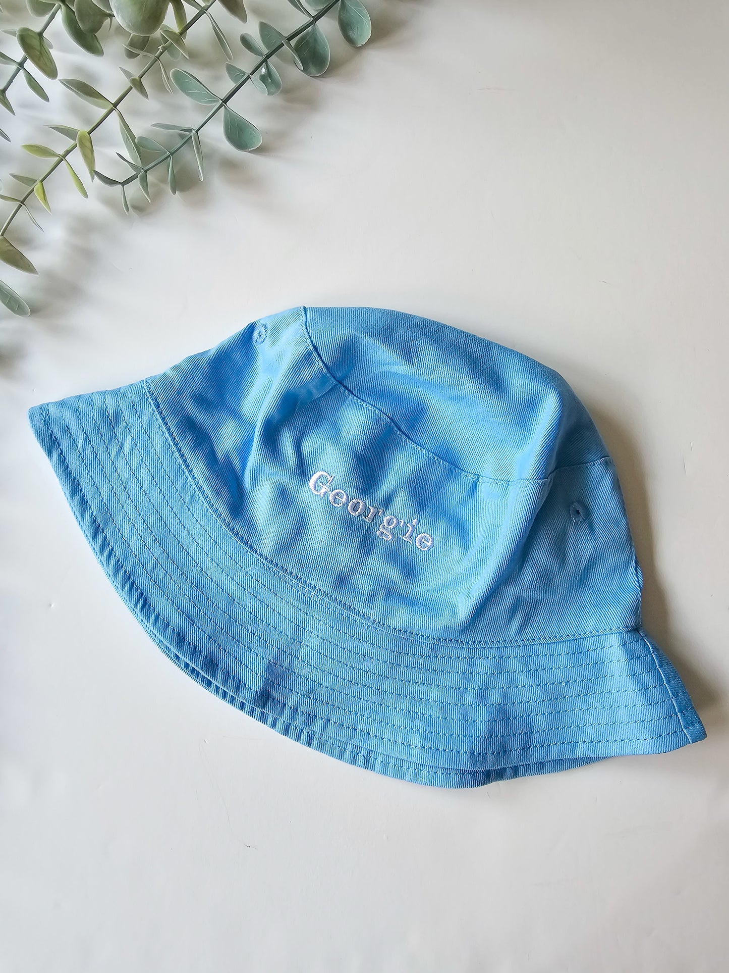 Personalised, Embroidered Children's Bucket Hat